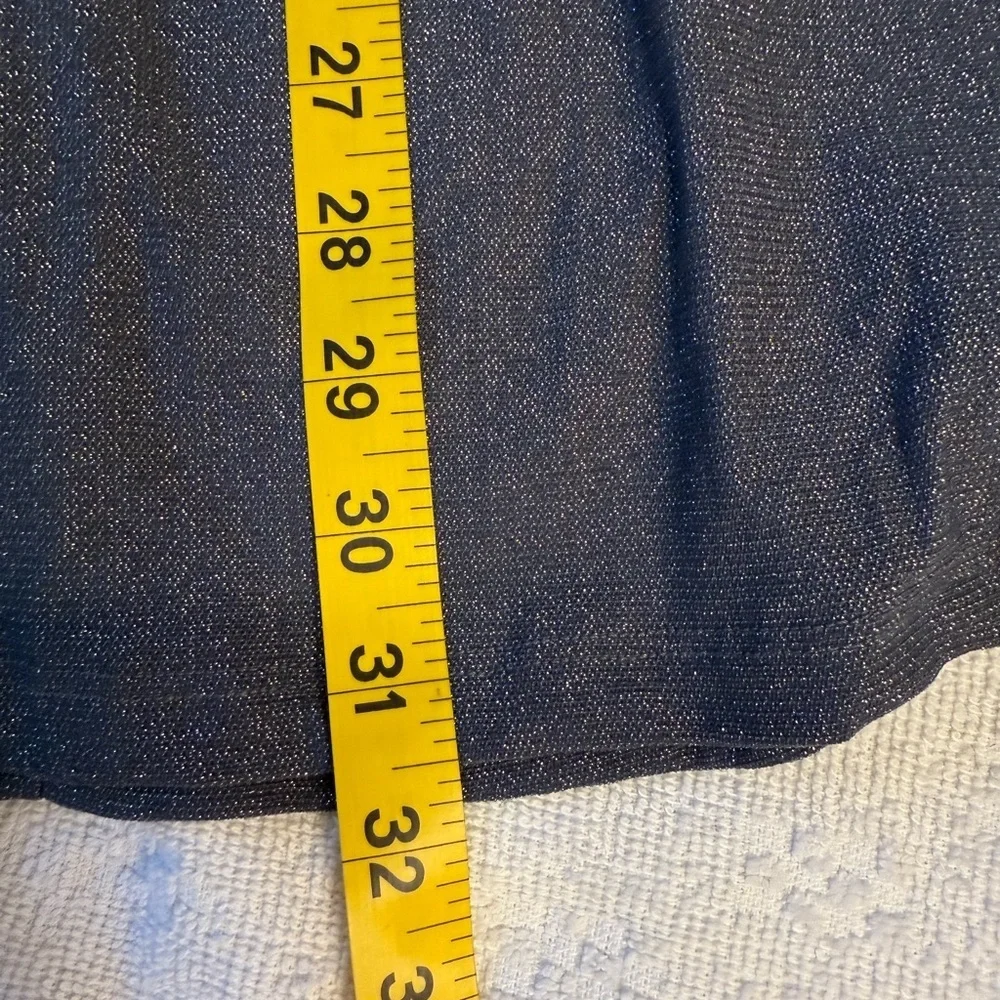 Camellia Elegant Navy Blue Dress